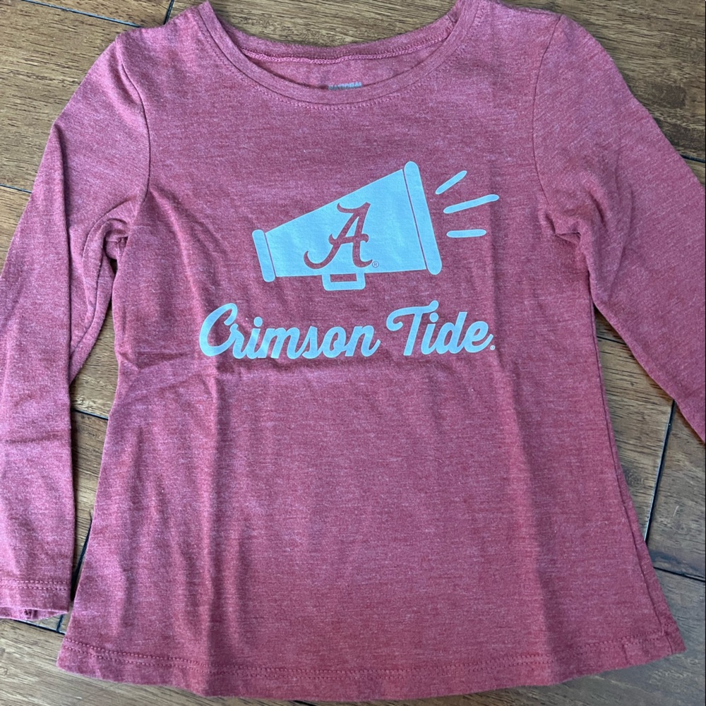Alabama long sleeve tshirt 4T